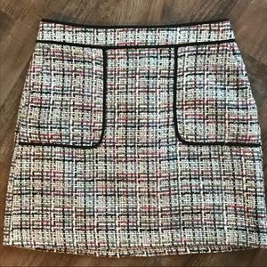 LOFT Tweed Skirt with Pockets